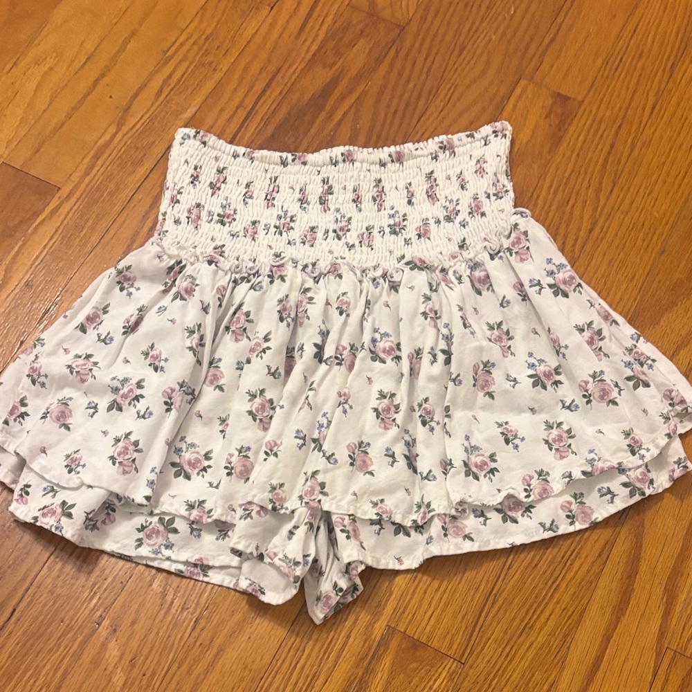 Hollister floral skort
